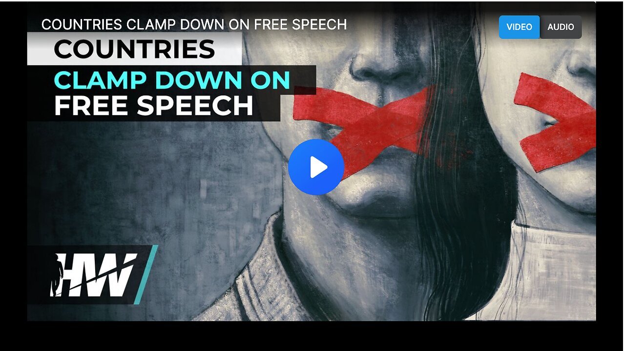 "Free Speech Restrictions Increase Globally"