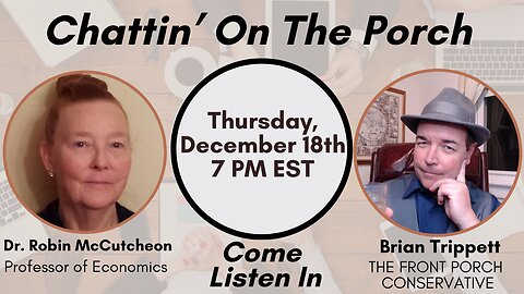 Chattin’ On The Porch … with Dr. Robin McCutcheon