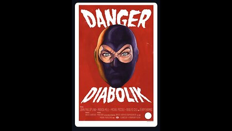 1968 Mario Bava's Danger: Diabolik starring John Phillip Law