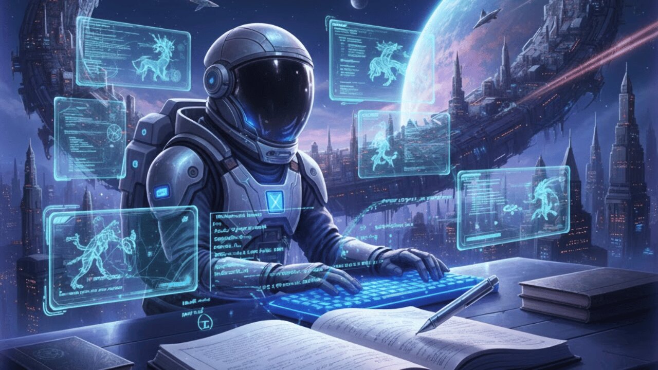 Working on my Sci-fi story