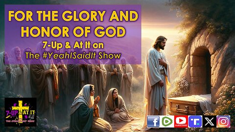 WORD OF THE DAY: JOHN 11:4 - FOR THE GLORY AND HONOR OF GOD