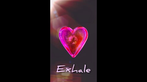 10 Minutes Meditative Breathing. 6 secs inhale 10 secs exhale. Pain, Chronic Symptoms, Mindbody
