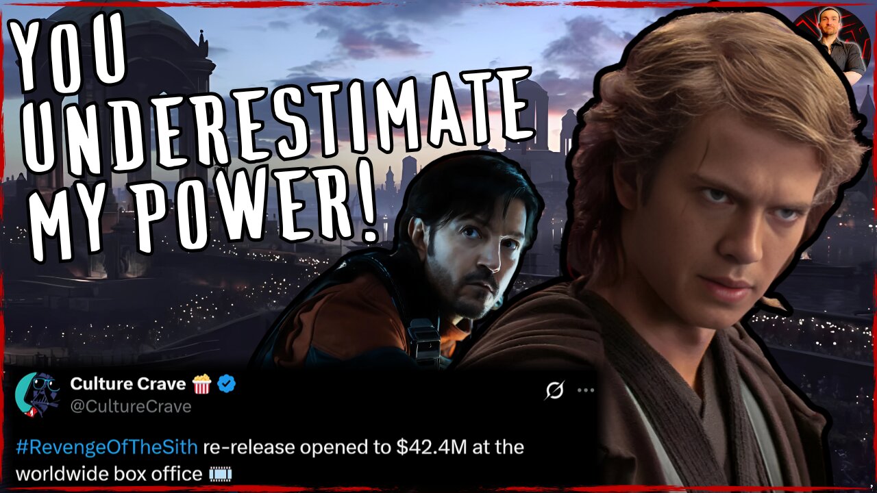 Revenge of the Sith Re-Release & Andor Ratings Prove Star Wars Can't Grow Up