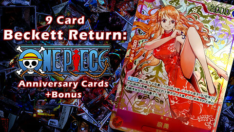 9 Card Beckett Grading Return | Anniversary Cards! | Showcase & Analysis | One Piece TCG