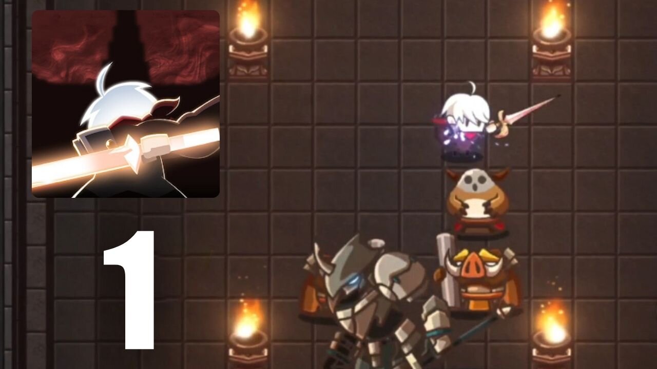 Tower And Swords Part 1 : Boss Fight + Weapon Update (Android/iOS Gameplay Walkthrough)