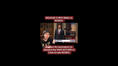 Tell NJ Lawmakers to DEMAND Chris Smalls SAFE Return Home!