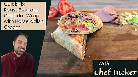 Beef and Cheddar Wrap