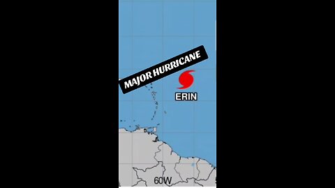 ERIN BECOMES THE FIRST ATLANTIC HURRICANE OF THE 2025 SEASON.. AND ITS GONNA BE MAJOR!