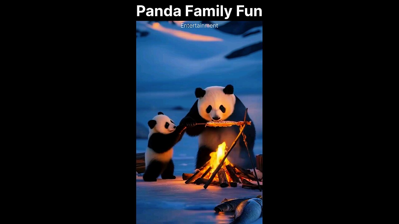 The Cutest Pandas' Magical Arctic Vacation