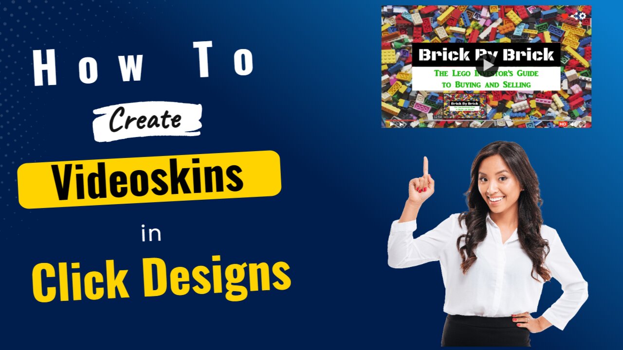 How To Use Videoskin Templates In Click Designs