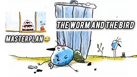 The Great Escape: A Tale of Unlikely Friendship and Cake Heist | The Worm and Bird | Masterplan😂
