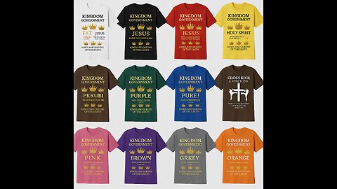 Cross kick Studio Films Kingdom Government T-shirt