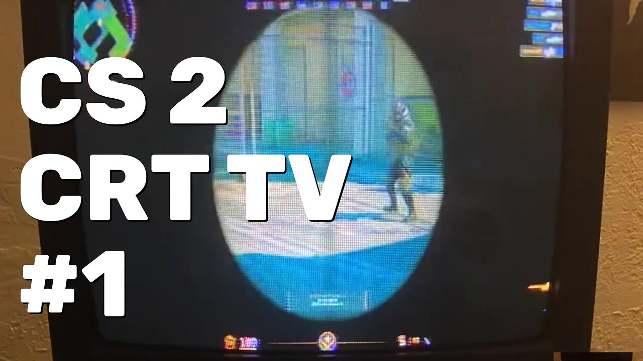 Counter Strike 2 Gameplay Part 1 - CRT Gaming