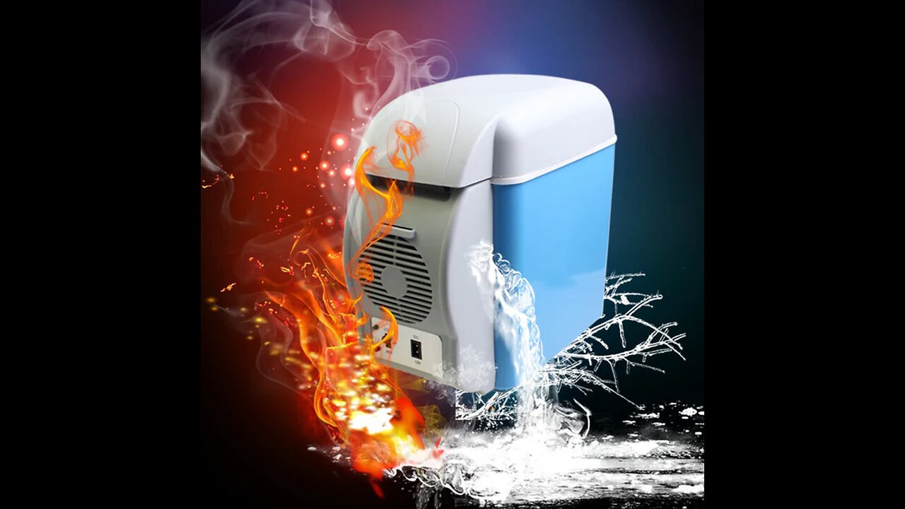 7.5 L Portable Electric Car Refrigerator With Hot Or cool Dual-use, For Home & Outdoors