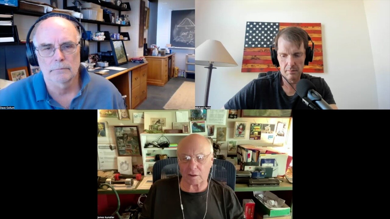 Digital World's Path to Authoritarianism (CLIP) - Dave Collum and Jim Kunstler
