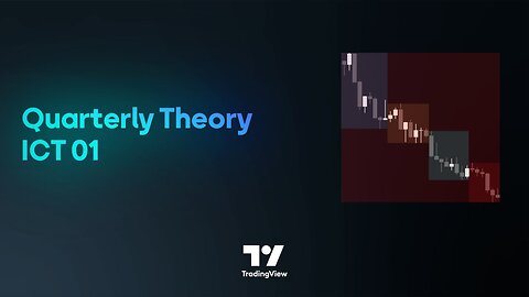 🏆 Quarterly Theory Cycles Indicator ICT [01] Style - XAMD/AMDX on #TradingView - Free - [#TFlab]
