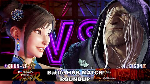Kuya Kalbo SF6 Battle Hub Match Roundup. Chun Li Master Rank [Hori Fight Stick]
