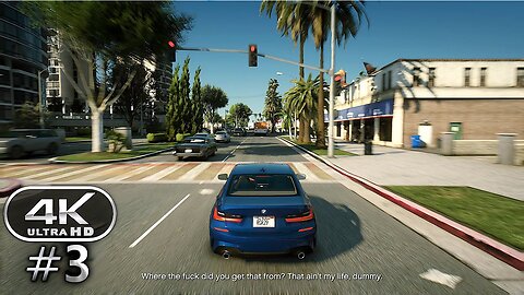 Grand Theft Auto 5 4K Ultra Graphics Gameplay Walkthrough Part 3