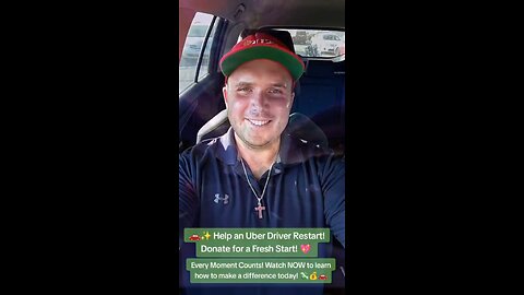 🌟✨ "Help an Uber Driver Restart with $40k in Debt!" 🥳❤️
