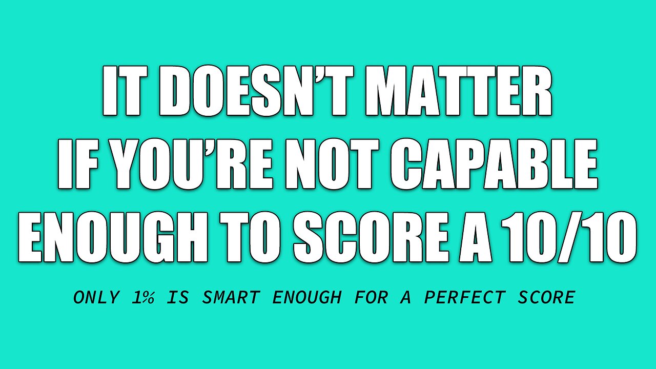 Are you smart enough?