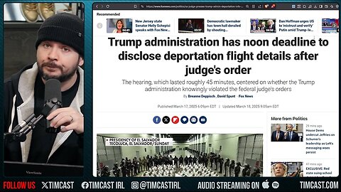 Trump Is Now A WARTIME President, Liberal Judges IGNITE Constitutional Crisis As Violence Escalates