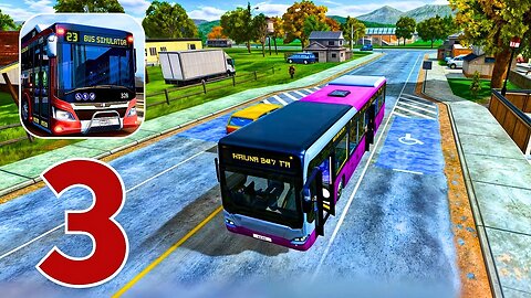Bus Simulator: EVO - Gameplay Walkthrough | Part 3 - Village City (Android, iOS)