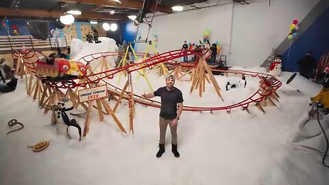 I Built a Roller Coaster In My Lab