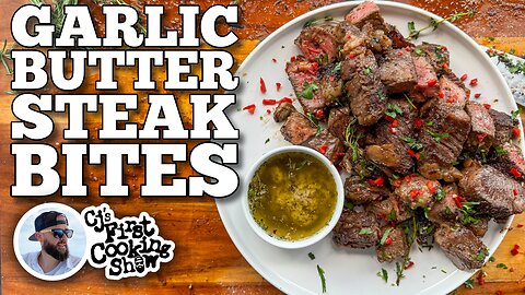 CJ's Garlic Butter Steak Bites | Blackstone Griddles
