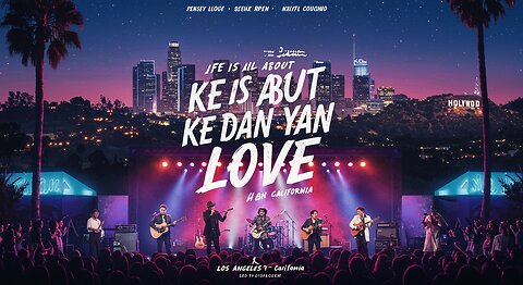 LIFE IS ALL ABOUT KE DAN YAN LOVE Los Angeles California [Music]