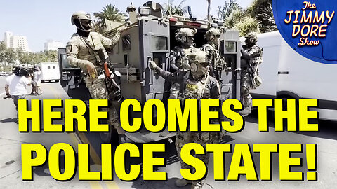 Militarized Police Descend On Los Angeles Park!