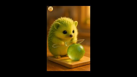 Adorable Lime Hedgehog – The Cutest Kitchen Helper