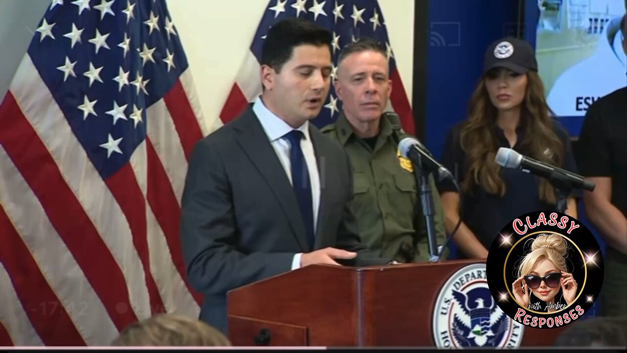 Kristi Noems press conference after Padilla disruption