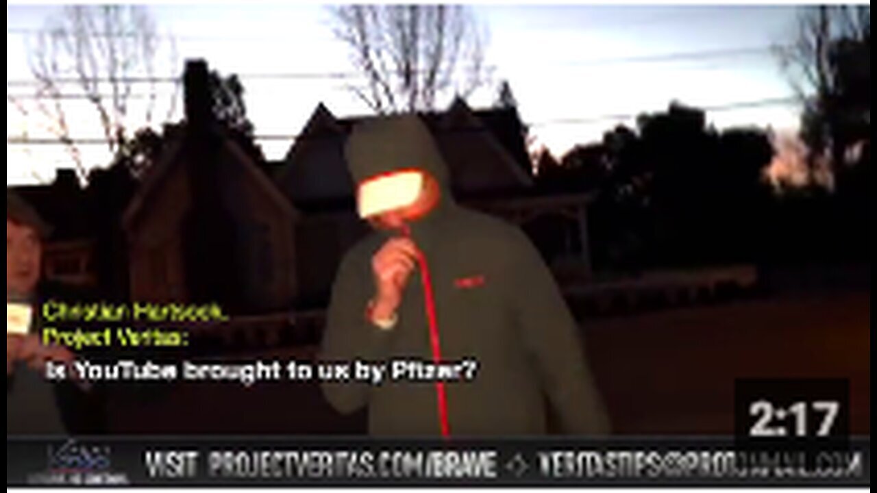 "Project Veritas Confronts YouTube"