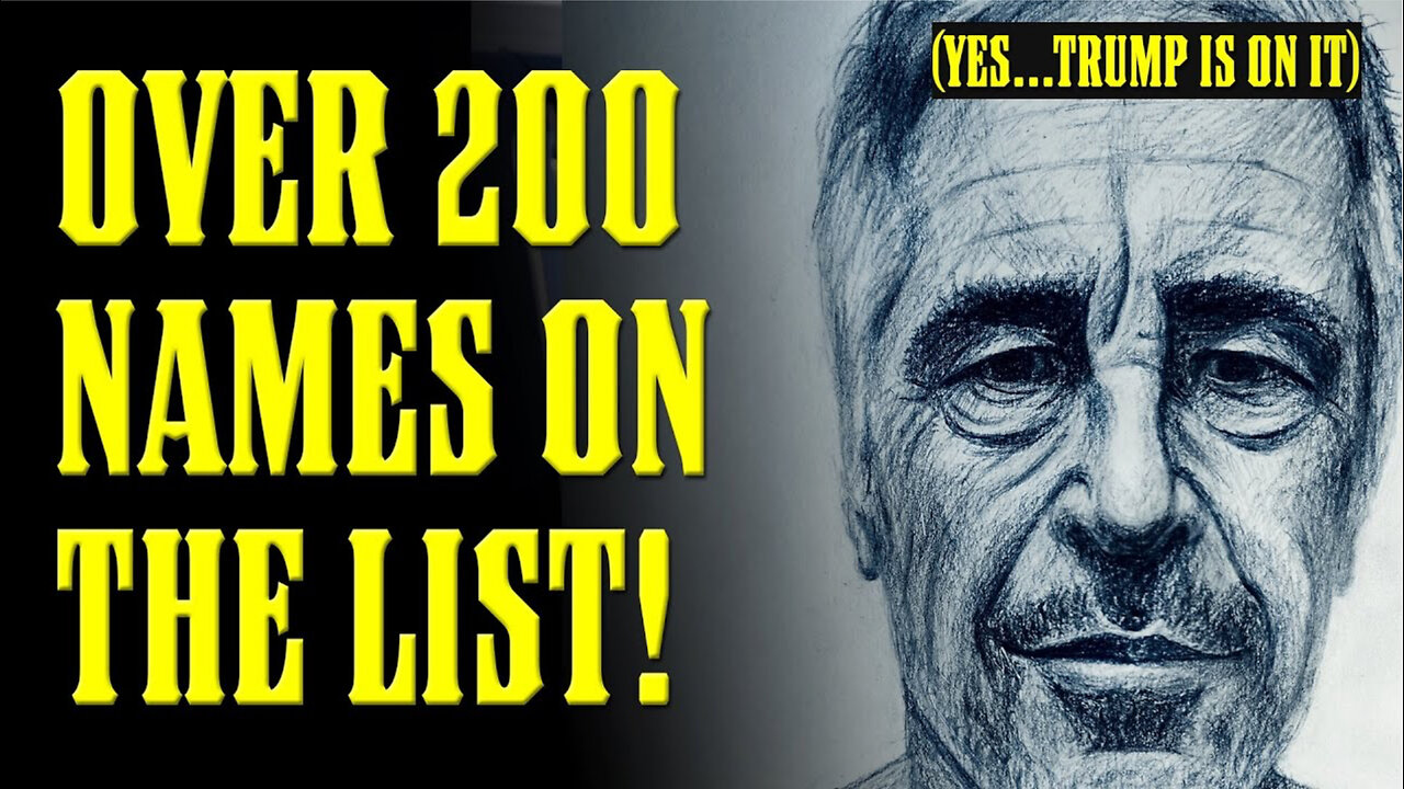 JEFFREY EPSTEIN LIST DROPPED & YOU WILL NOT BELIEVE WHO IS ON IT!!!