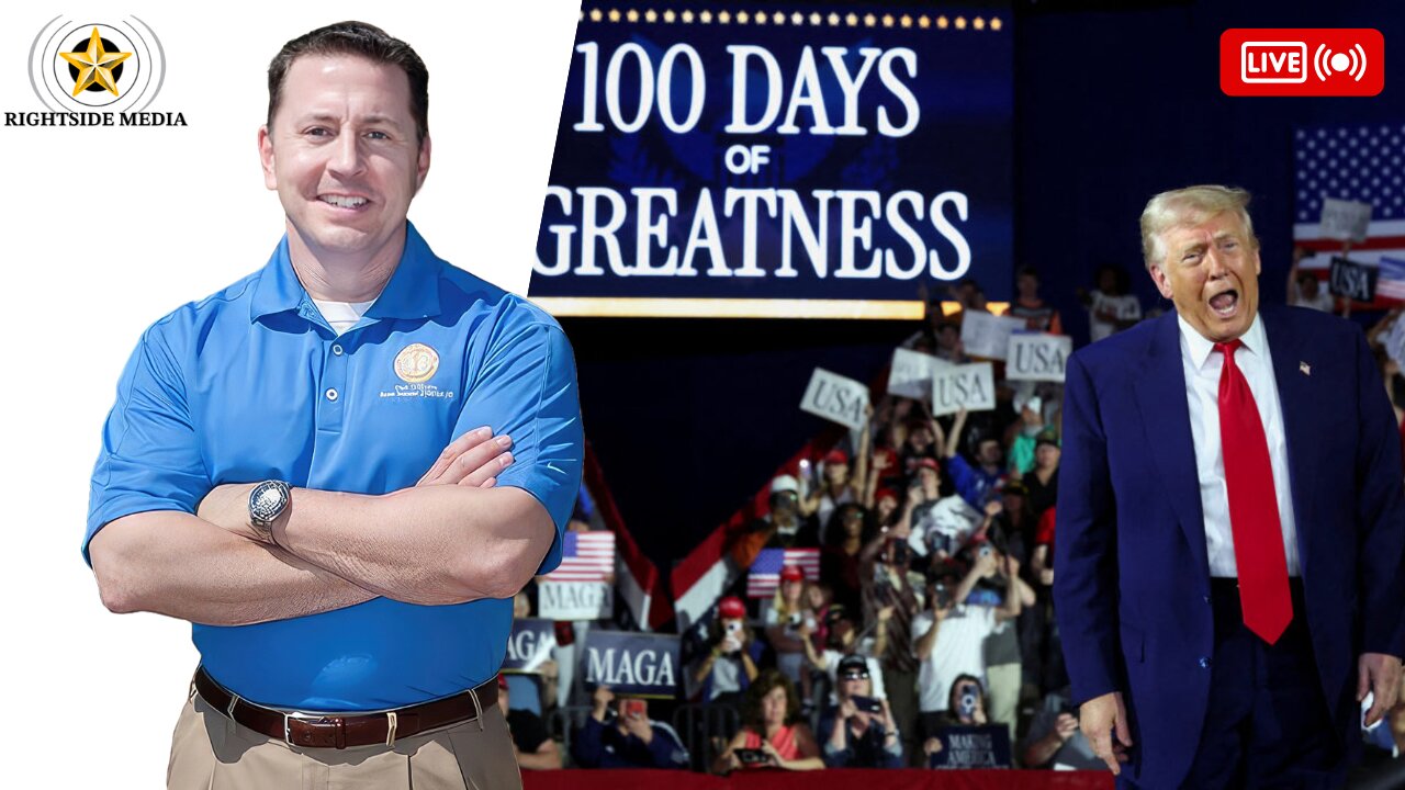 Reviewing Trump's First 100 Days + Amazon Folds! - Rightside Radio Broadcast - 4-30-25