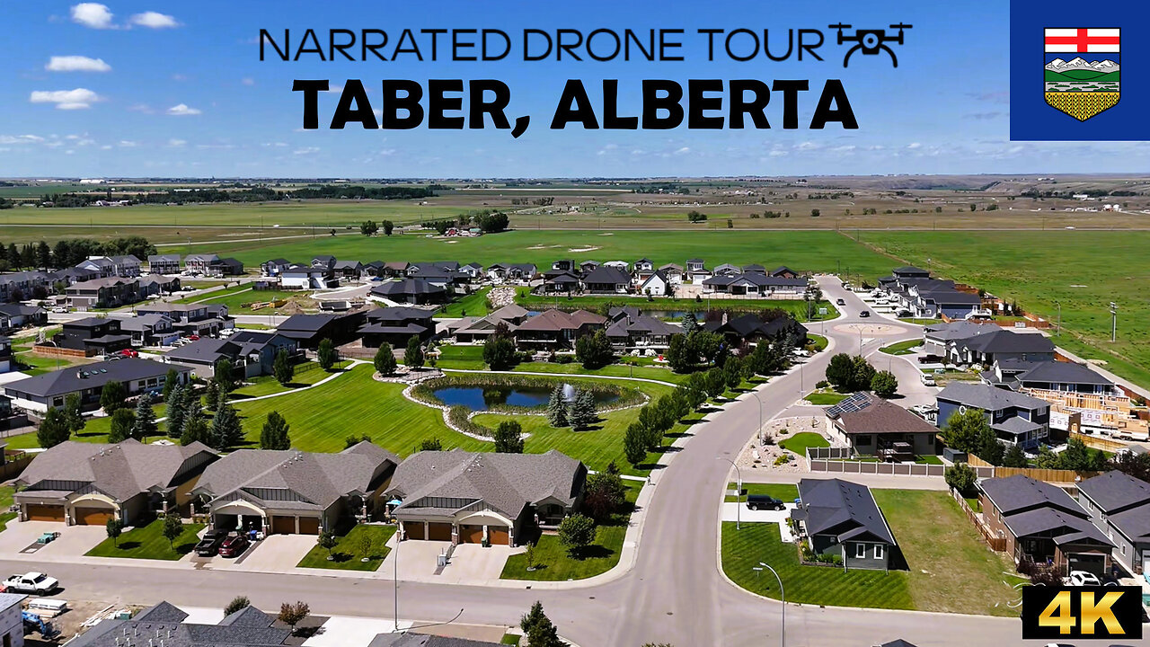 🎡 Taber, Alberta 🎈 4K Drone