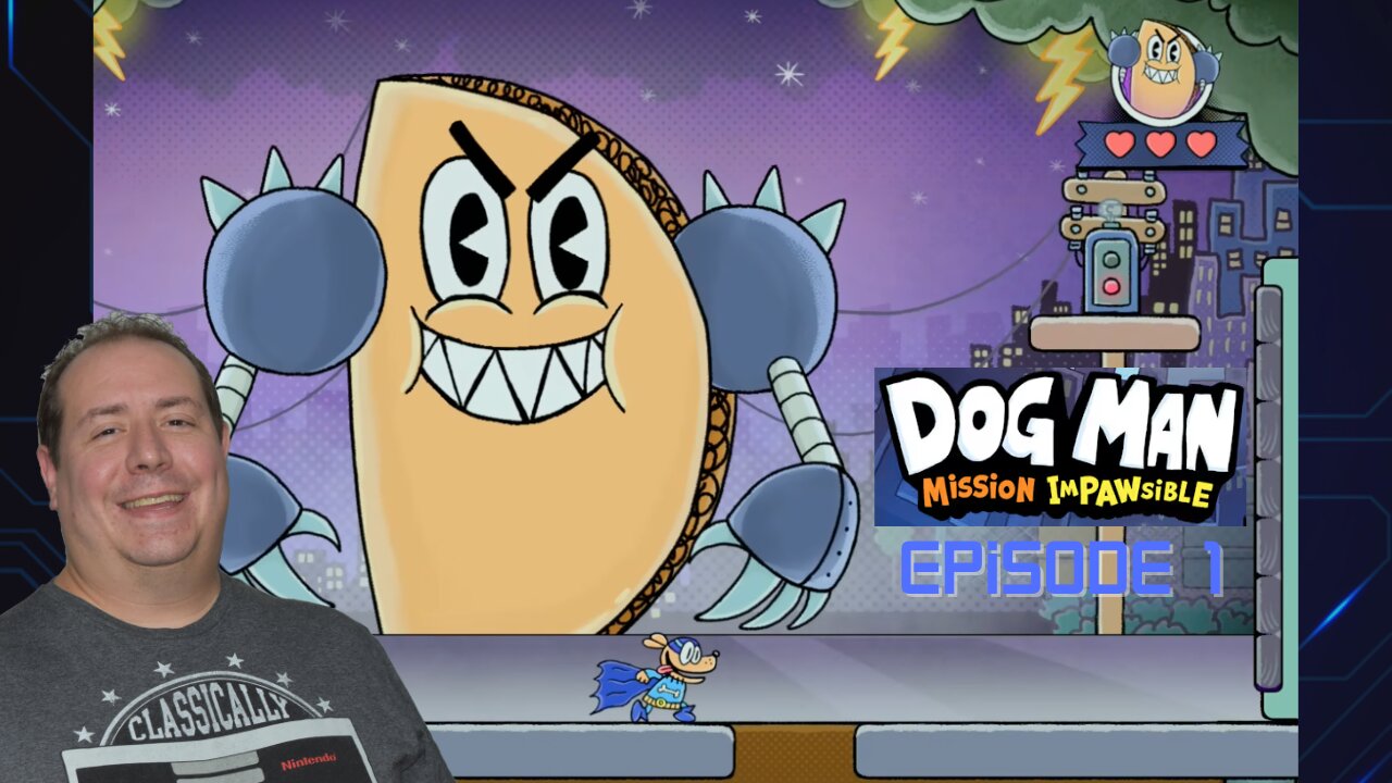 Let's go on an impawsible mission with DOG MAN | Nintendo Switch | game play | episode 1