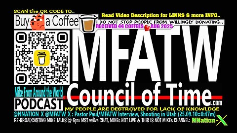 @NNATION_X @MFATW_X : Pastor Paul/MFATW Interview, Shooting in Utah (25.09.10=0:47m)