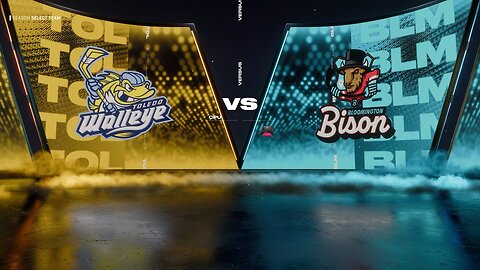 Bison vs Walleye