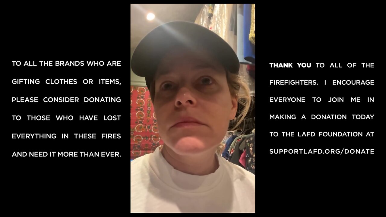 Elizabeth Banks’ Heartfelt Message to LA Firefighters & Victims