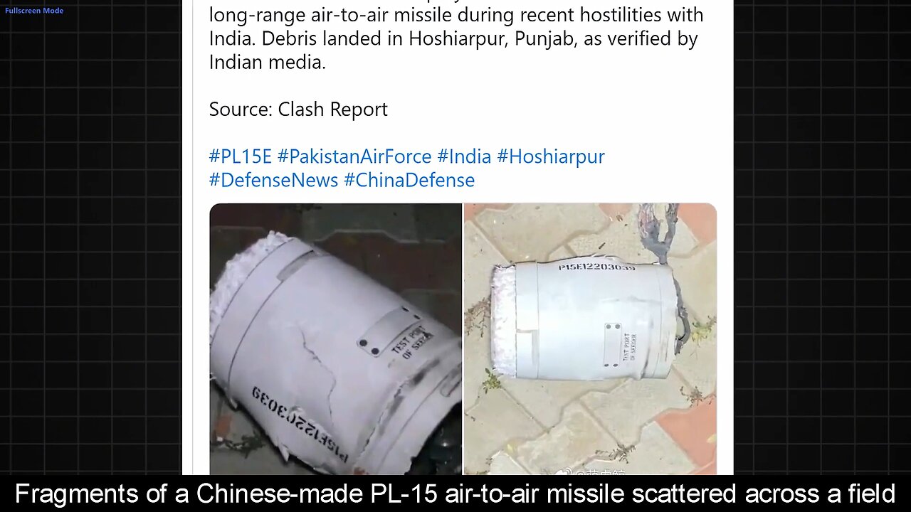Confirmed: Pakistan JF-17 Down Indian Rafale Jet