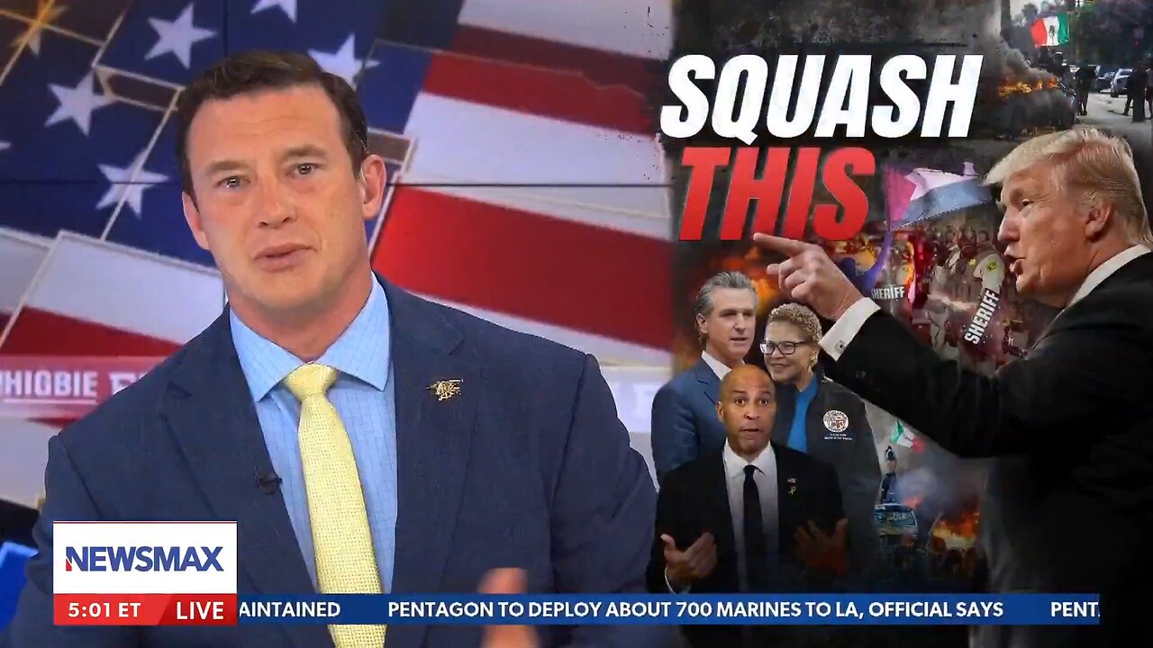 Carl Higbie Report: Pentagon deploying marines to Los Angeles
