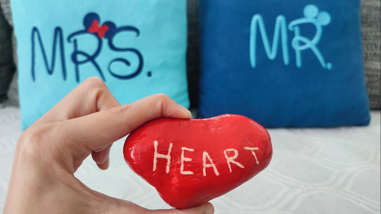 Heart pebbles - Creative ideas