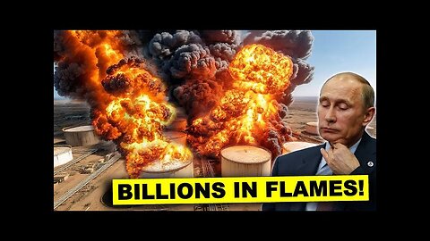 Refineries in Flames All Over Russia: Ukraine Just DESTROYED %14 of Russia's Oil Industry