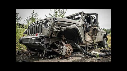 In this video, watch the complete restoration and repair process of a Jeep Gladiator,