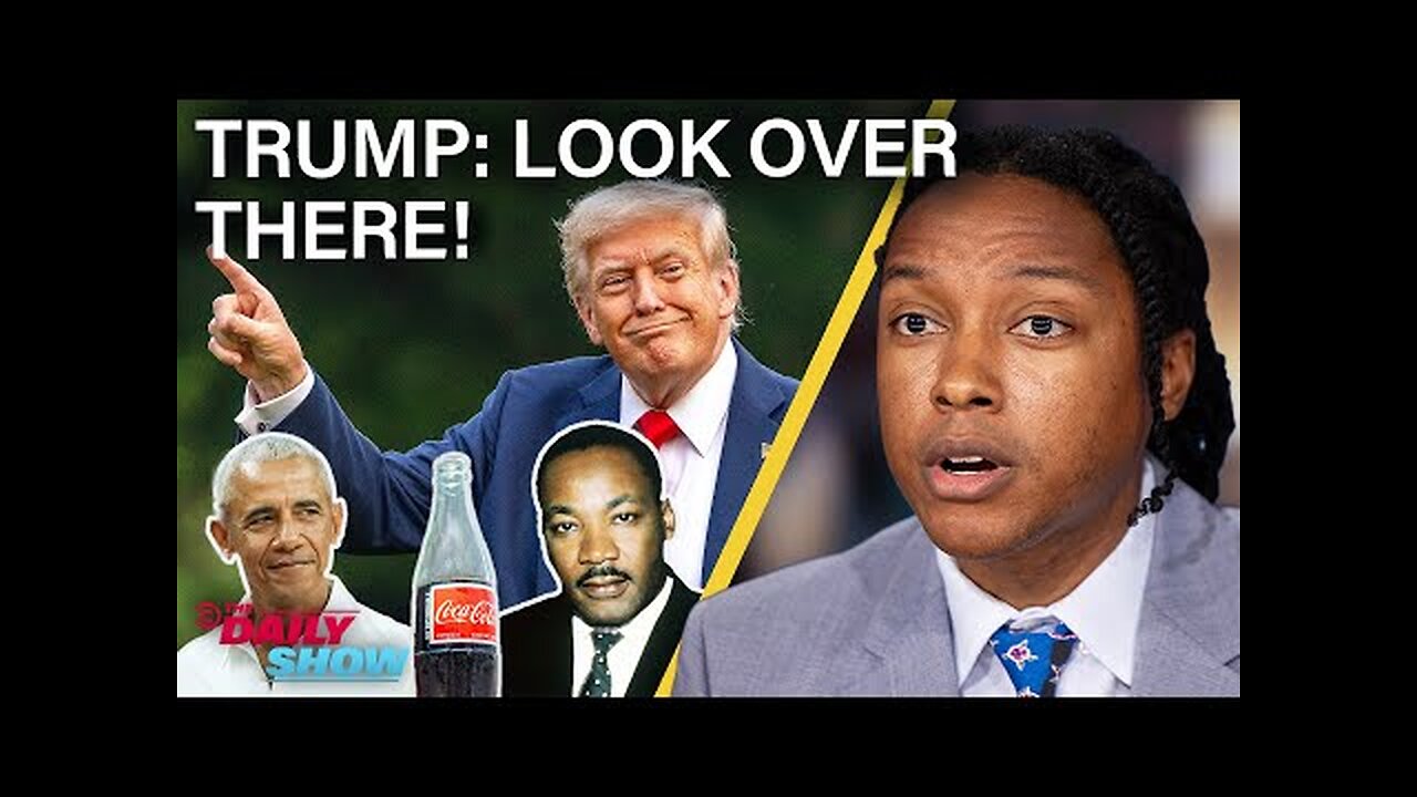 Trump Dodges Epstein by Attacking Obama, Dropping MLK Files & Trying to Change Coke | The Daily Show