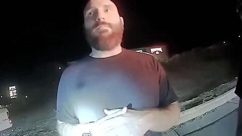 Man Pulled Over With Minors in Truck - DUI Arrest Caught on Police Bodycam