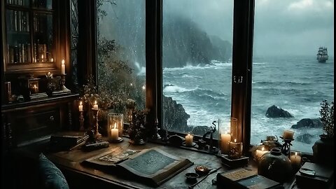 Write your story with ocean Mysterious Coastal Sea's