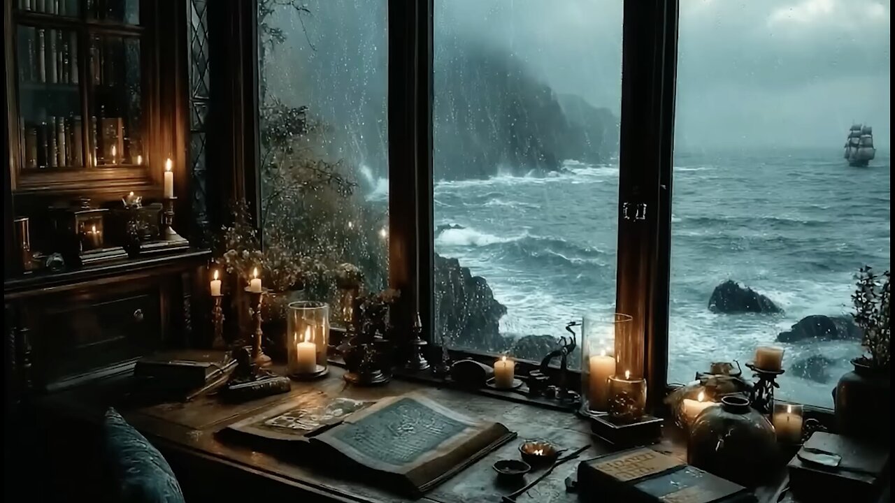 Write your story with ocean Mysterious Coastal Sea's