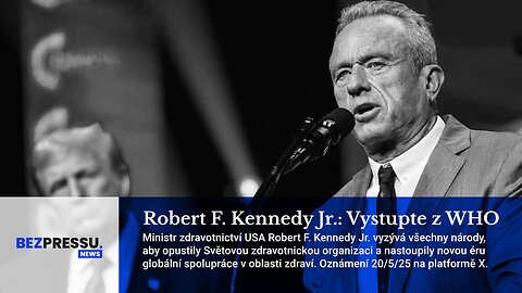 Robert F. Kennedy Jr.: Vystupte z WHO